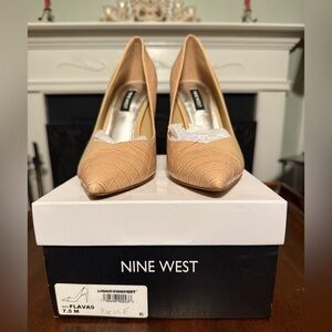 Nine West Tan Heels for Women